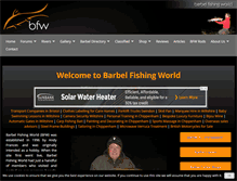 Tablet Screenshot of barbel.co.uk